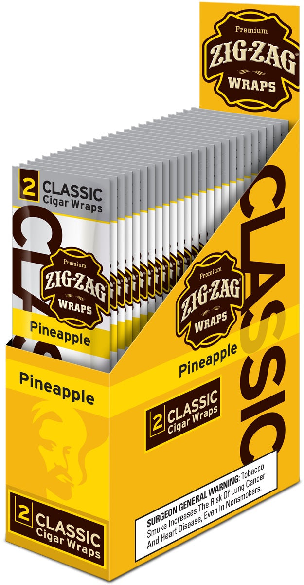 ZIG ZAG CIGAR WRAPS 2 PACKS