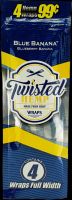 TWISTED HEMP WRAPS- "4/$0.99" 4 Packs