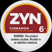 ZYN NICOTINE CANS 5 PACKS- 6mg