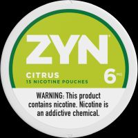 ZYN NICOTINE CANS 5 PACKS- 6mg