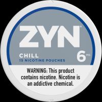 ZYN NICOTINE CANS 5 PACKS- 6mg