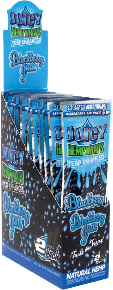 JUICY TERP HEMP WRAPS- 2 PACKS