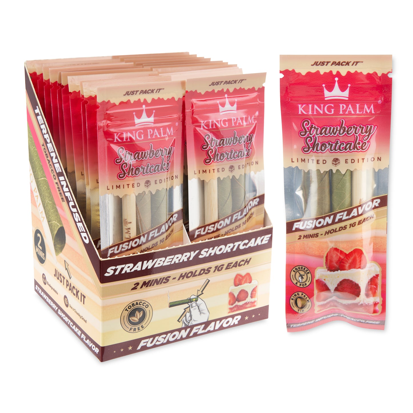 KING PALM MINI CONES- 2 Packs