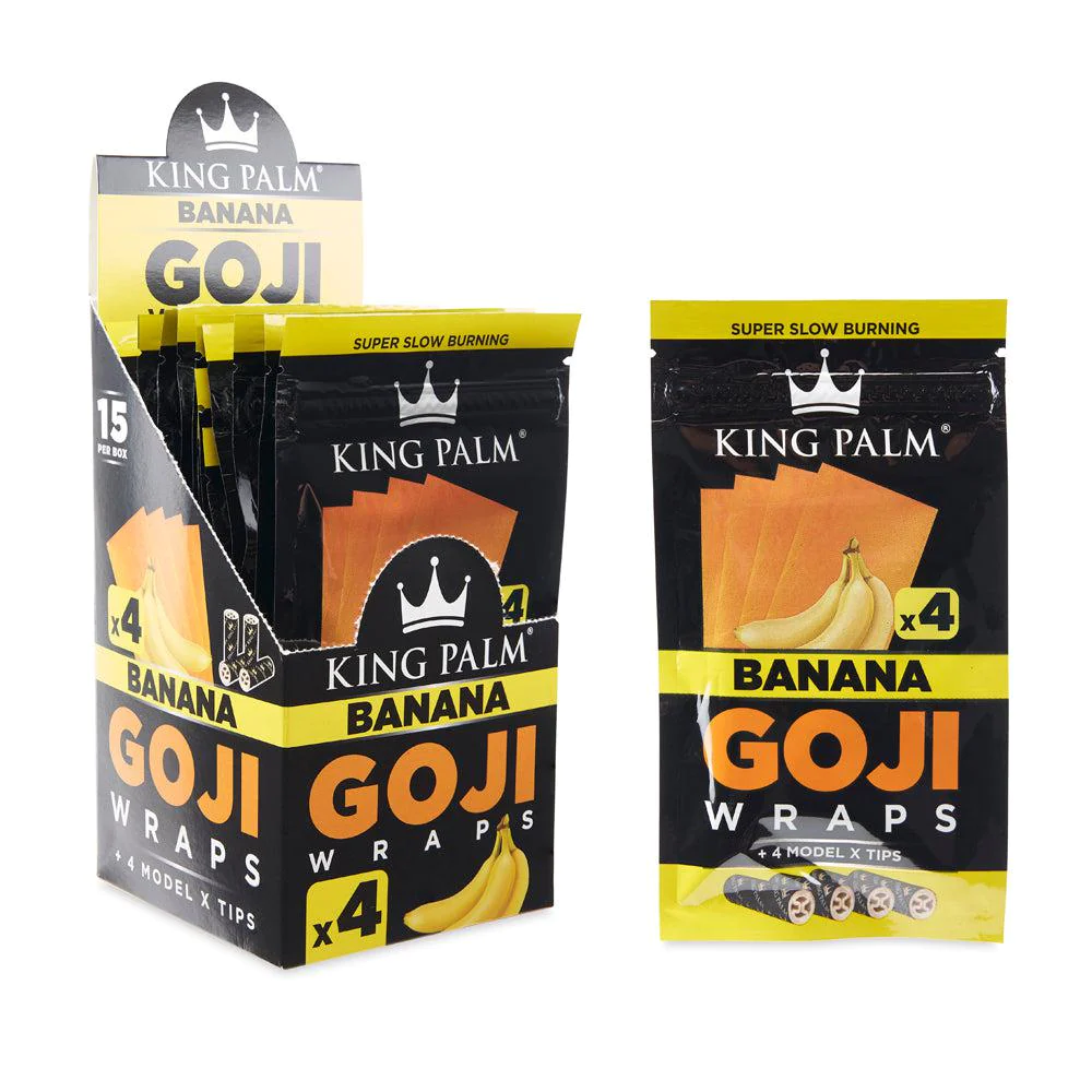 KING PALM CONES- GOJI W/TIPS 4 Packs