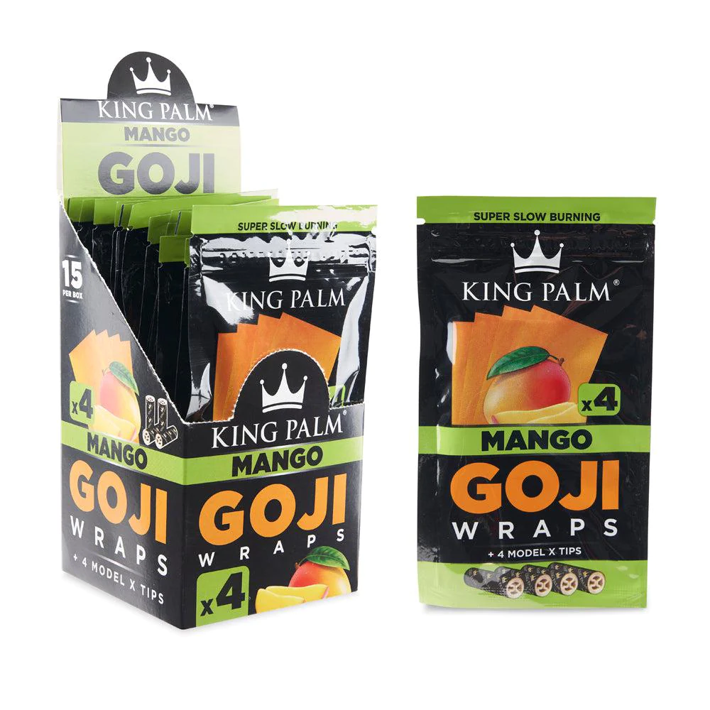 KING PALM CONES- GOJI W/TIPS 4 Packs