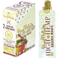 HIGH HEMP ORGANIC HEMP WRAPS- 2 Packs