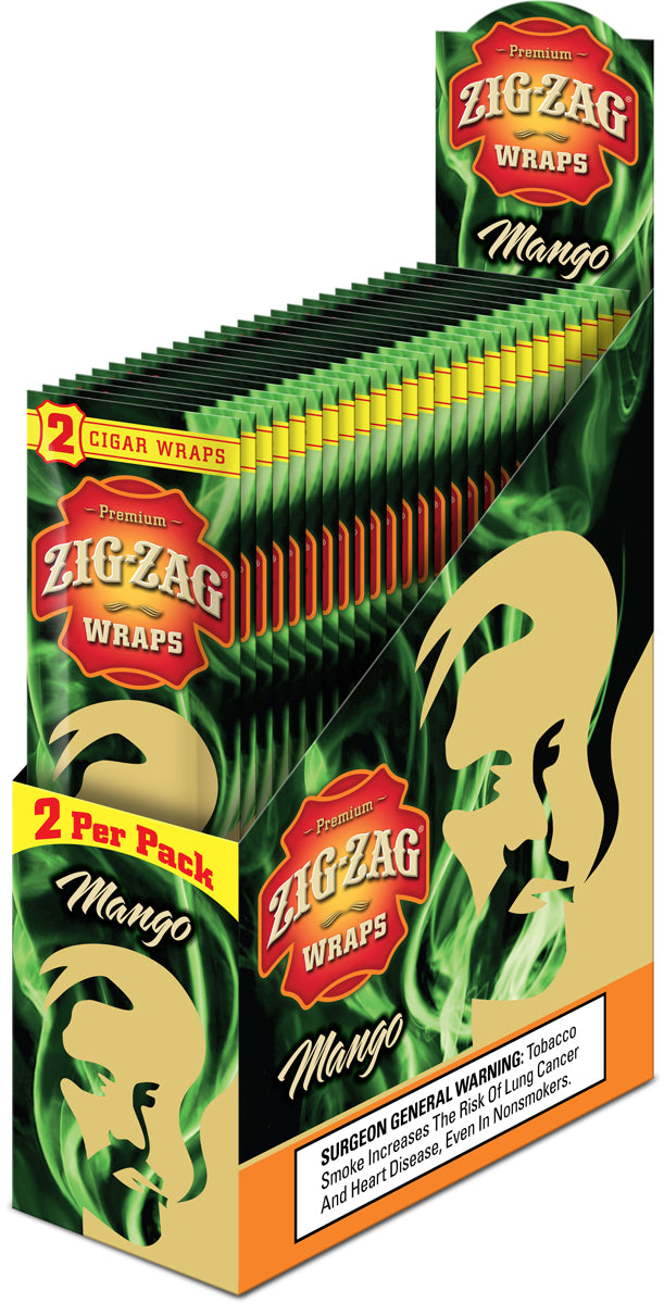 ZIG ZAG CIGAR WRAPS 2 PACKS