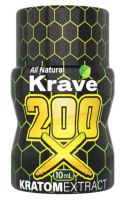 KRAVE KRATOM EXTRACT SHOTS- 200X