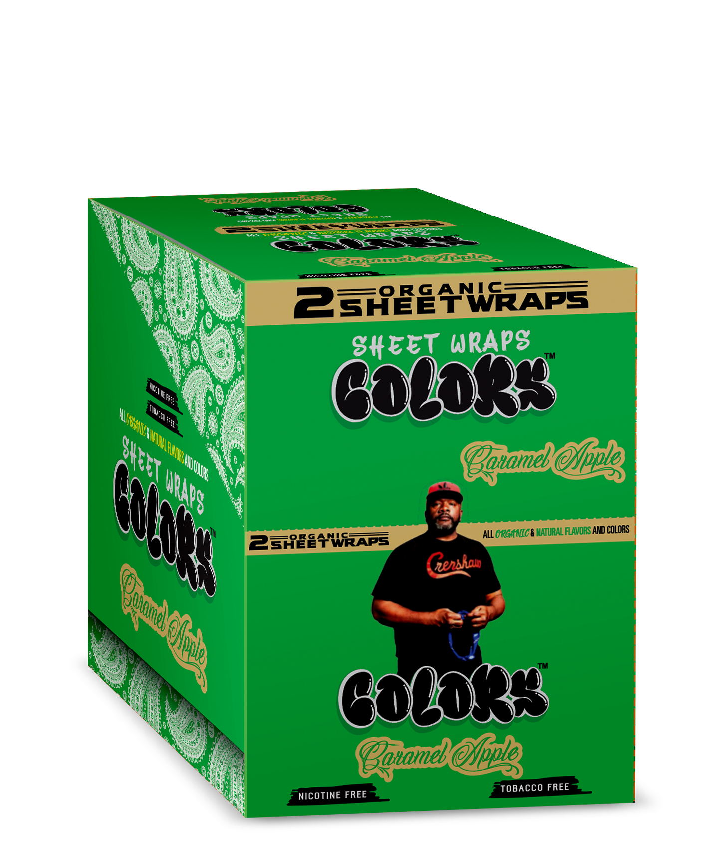 COLORS SHEET WRAPS- 2 PACK