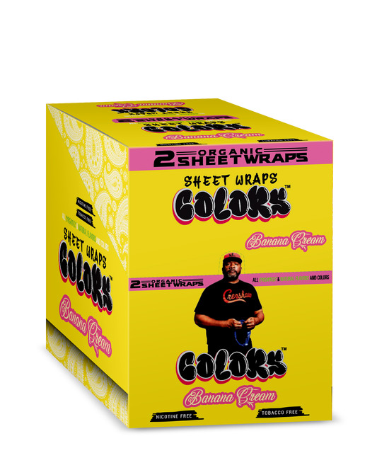 COLORS SHEET WRAPS- 2 PACK