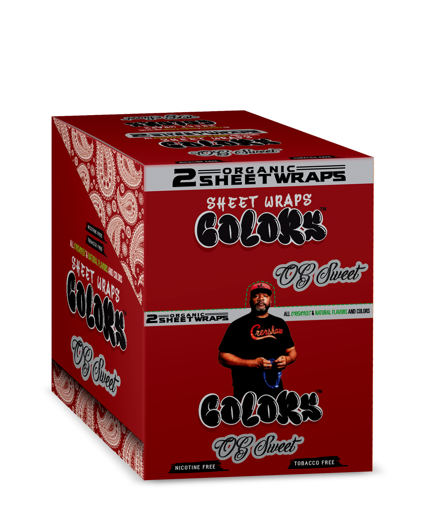 COLORS SHEET WRAPS- 2 PACK