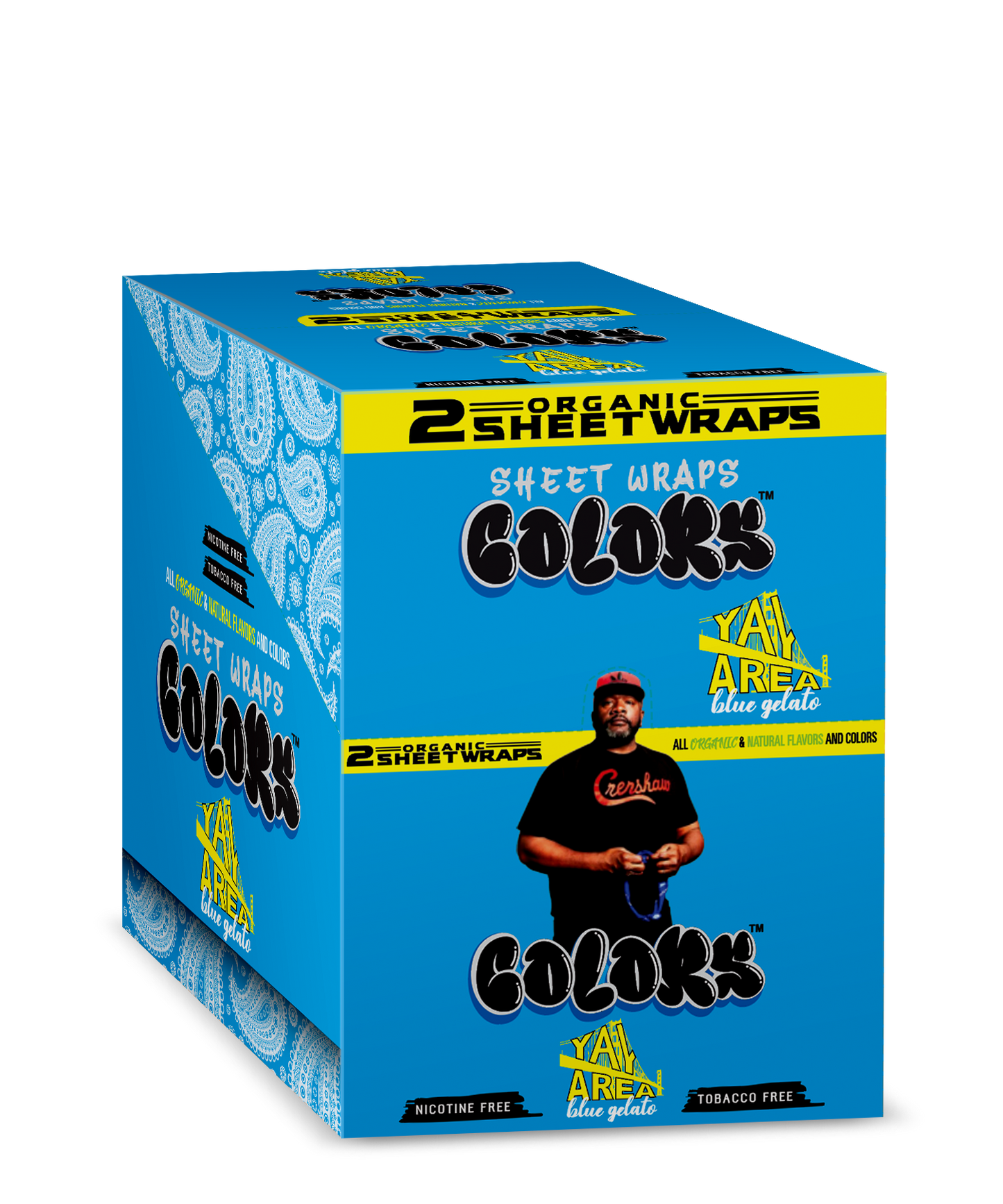 COLORS SHEET WRAPS- 2 PACK